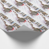 eenden in boston die vaak voorkomen tijdens de win cadeaupapier (Hoek)