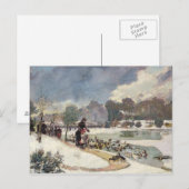 Eenden in de Bois de Boulogne Briefkaart (Voorkant / Achterkant)