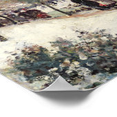 Eenden in de Bois de Boulogne Poster (Hoek)