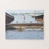 Eenden in de Hudson River New York Legpuzzel (Horizontaal)