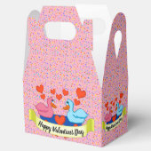 Eenden in de liefdesbus bedankdoosjes (Geopend)