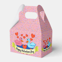 Eenden in de liefdesbus bedankdoosjes