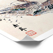 Eenden in de sneeuw, Imao Keinen Poster (Hoek)