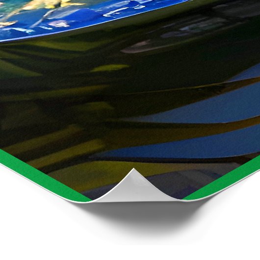 Eenden in de vijver poster (Hoek)