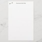 Eenden in de vliegtuigbanketbakkerij briefpapier (Voorkant)