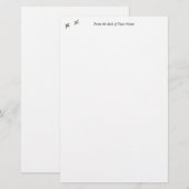 Eenden in de vliegtuigbanketbakkerij briefpapier (Voorkant / Achterkant)