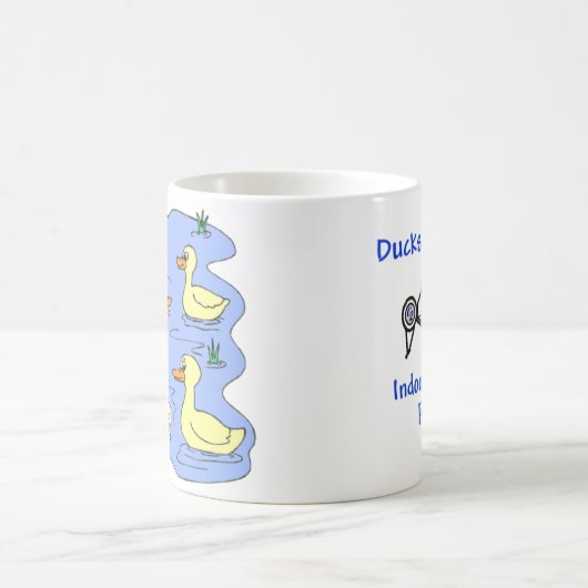 Eenden in een Mok van de Rij (Center)