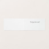 eenden in een rij gevouwen Kaart (Binnenkant ongevouwen)