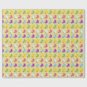 Eenden in een rij inpakpapier (Vlak)