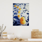 Eenden in een rij poster (Keuken)