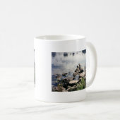 Eenden in een rivier koffiemok (Voorkant rechts)