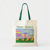 Eenden in een rooirooster tote bag (Voorkant)