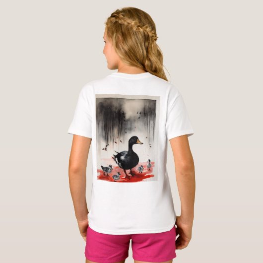 Eenden in Harmony T-shirt (Achterkant volledig)