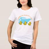 Eenden in het Gelid Tri-Blend Shirt (Voorkant)