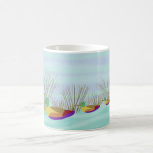 Eenden in het water koffiemok