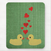 Eenden in Love Mousepad Muismat (Voorkant)