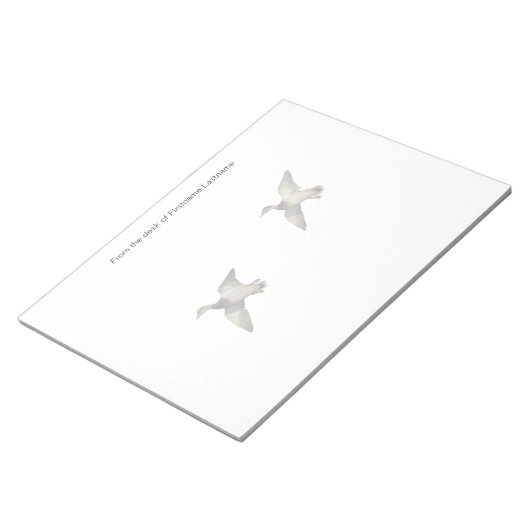 Eenden in Notitieblok (Schuin)