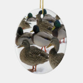 Eenden in Snow Ornament (Rechts)