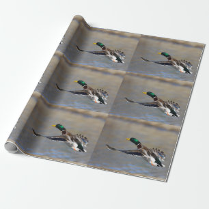 eenden in vlucht cadeaupapier