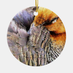 EENDEN KERAMISCH ORNAMENT