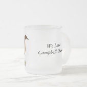 Eenden:  Khaki Campbell Matglas Koffiemok (Voorkant rechts)