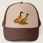 Eenden: Khaki Campbell Trucker Pet (Voorkant)