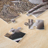 Eenden Kies voor een wasmachine Legpuzzel (Zijkant)