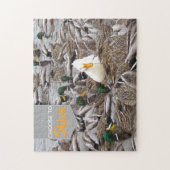 Eenden Kies voor een wasmachine Legpuzzel (Verticaal)