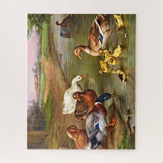 eenden legpuzzel (Verticaal)