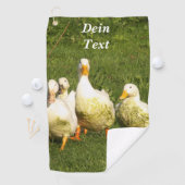 eenden, levend, wei, dier, boerderij, landleven, g golfhanddoek (Insitu)