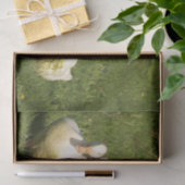 eenden, levend, weide, dier, boerderij, landleven; tissuepapier (Geschenk)