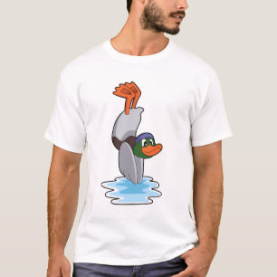 Eenden met handstandaard in water.PNG T-shirt