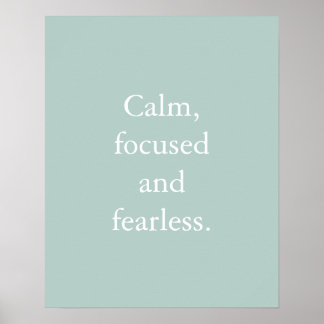 Eenden Minimalistisch Inspirerend Quote Poster