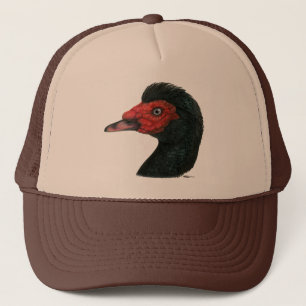 Eenden:  Muscovy Head Trucker Pet