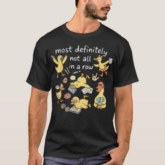 Eenden Niet In Een Rij Spraak Taal Patholoog T-shirt
