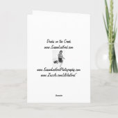 Eenden op de Kreek Kaart (Achterkant)