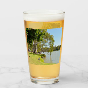 Eenden op de Murray Australië, Glas