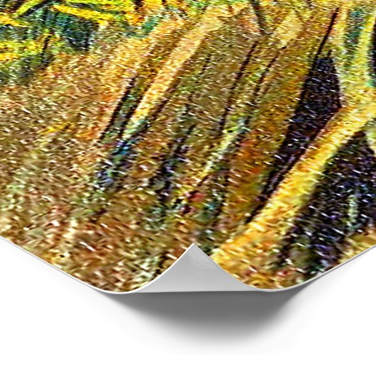  eenden op de Pond 3 Poster (Hoek)