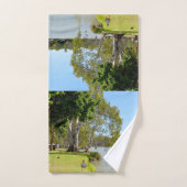 Eenden op de rivier Murray, badhanddoekset Bad Handdoek (Handdoek)