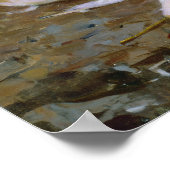 Eenden op een vijver poster (Hoek)