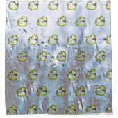 Eenden op het water douchegordijn (Voorkant)