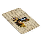 Eenden op papier magneet (Rechterzijde)