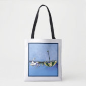 Eenden op parade Carry-all Tote Bag (Voorkant)