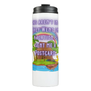 Eenden op Vacation, Thermosbeker