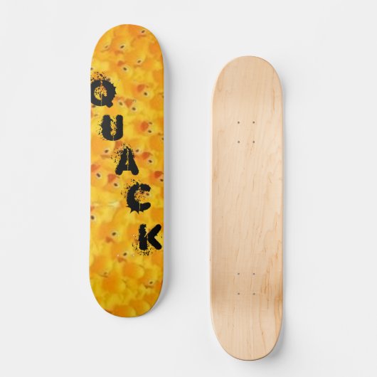 eenden QUACK Skateboard (Voorkant)