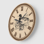  eenden roman nummer klokdecor grote klok (Hoek)