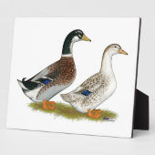 Eenden: Silver Appleyard Fotoplaat (Zijkant)