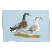 Eenden: Silver Appleyard Kussensloop (Voorkant)