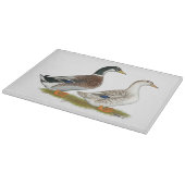 Eenden:  Silver Appleyard Snijplank (Hoek)