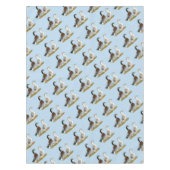 Eenden:  Silver Appleyard Tafelkleed (Voorkant)